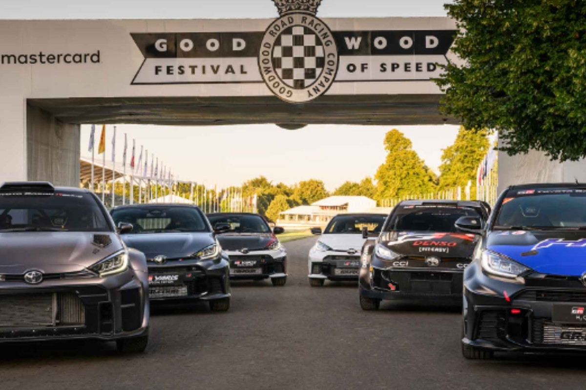 Toyota, Goodwood Hız Festivali’nde yeni modellerini sergiledi